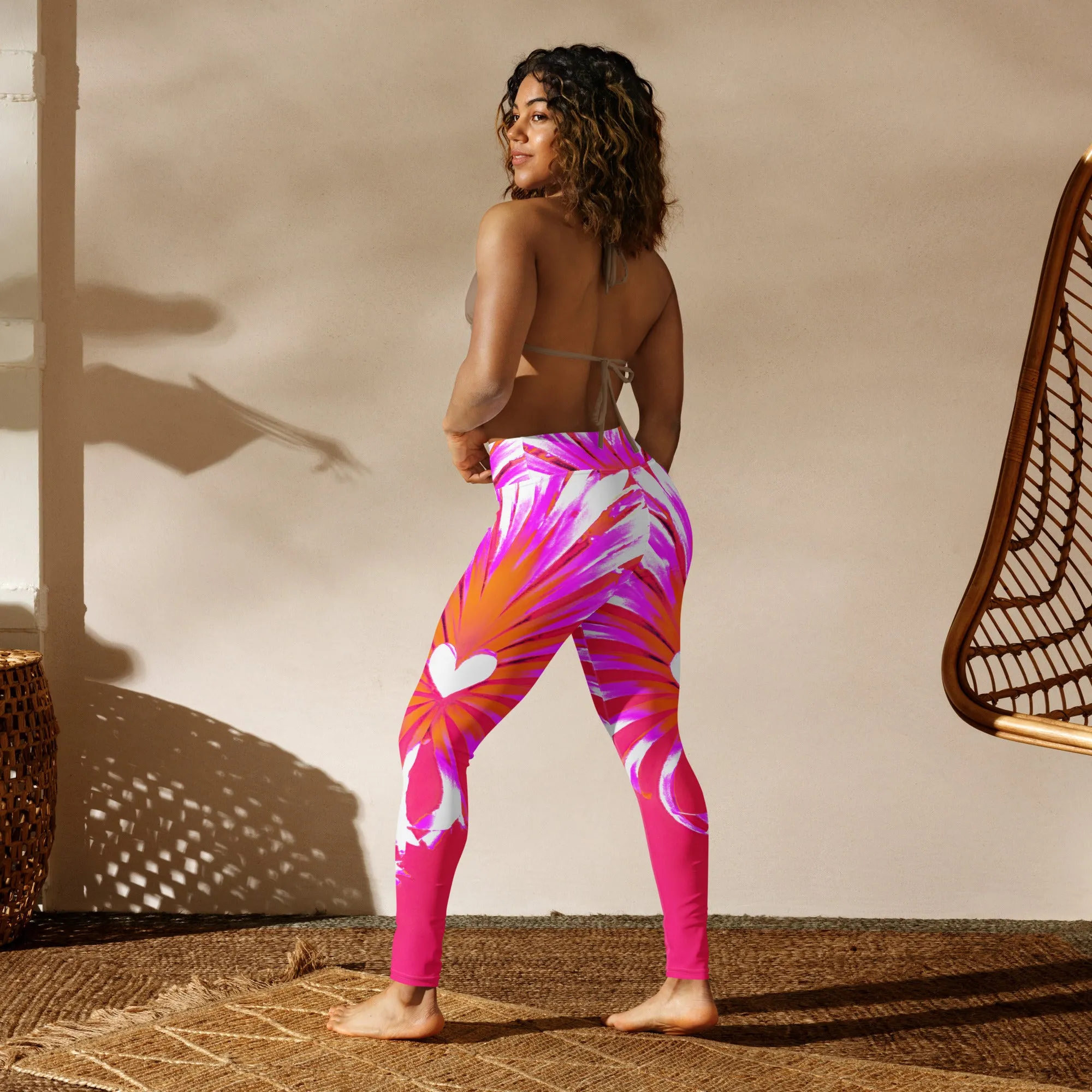 "Heartbeat Couture" Collection - Designer Yoga Leggings