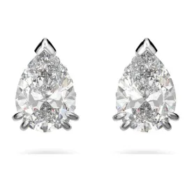 Rhodium plated Millenia Pear Cut White Earrings 5636713