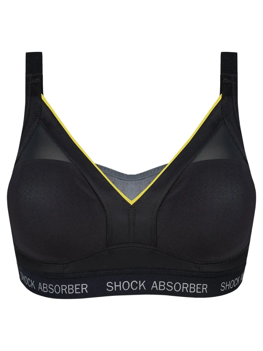 Shaped Support Sports Bra - Slate Grey