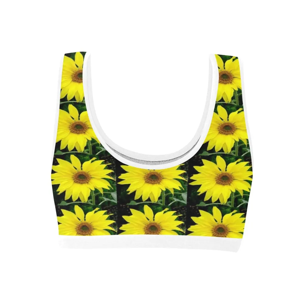 Single Sunflower Sports Top up to 3 XL