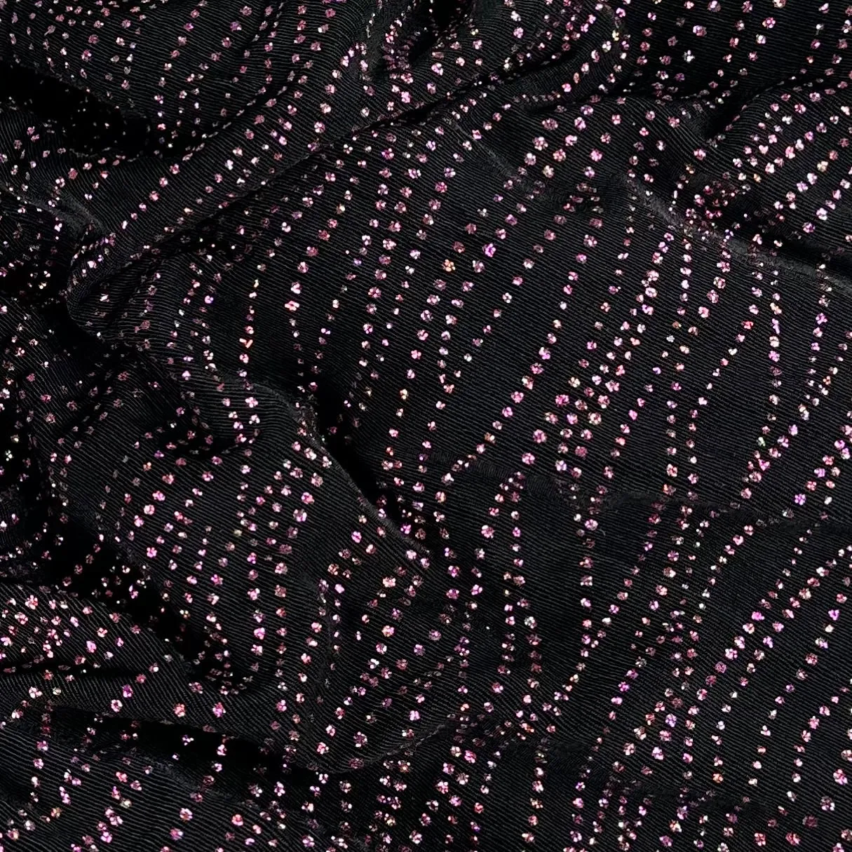 Slinky, Black w Pink Sparkles (KIT0166)