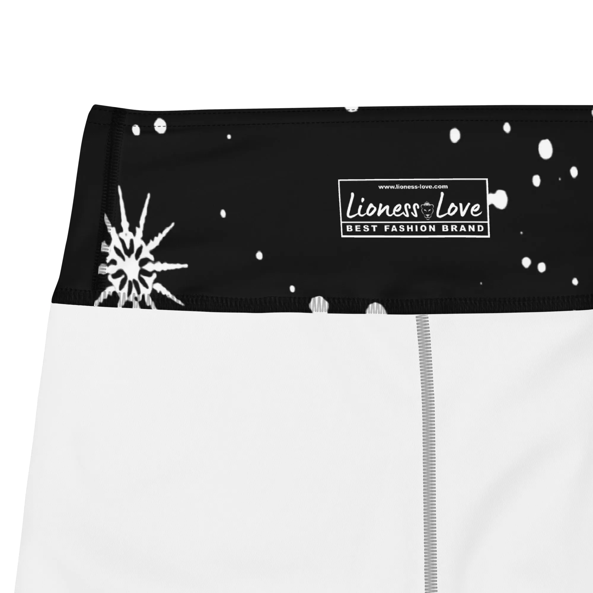 Snowflake Yoga Leggings, lioness-love