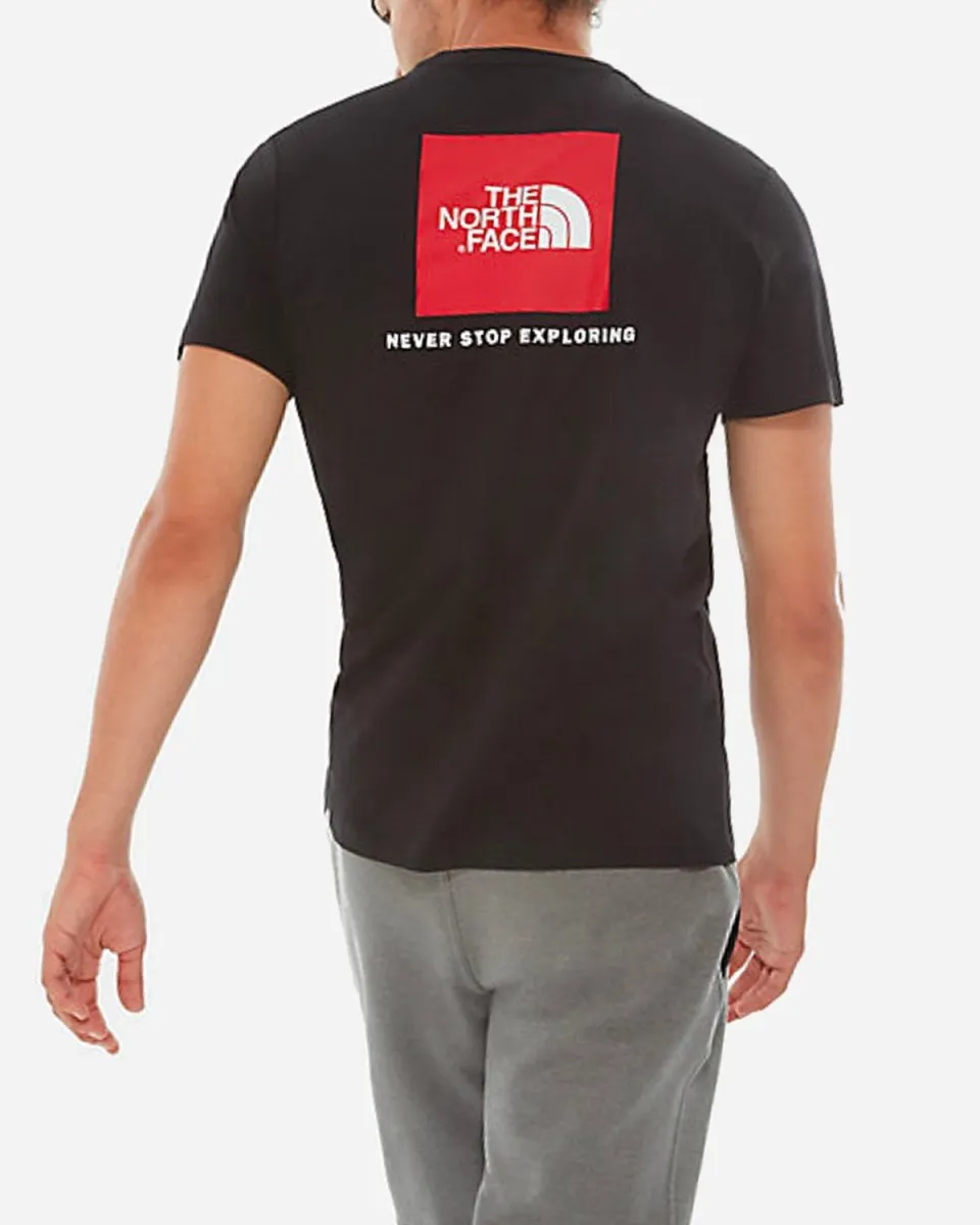 S/S Red Box Tee - Black