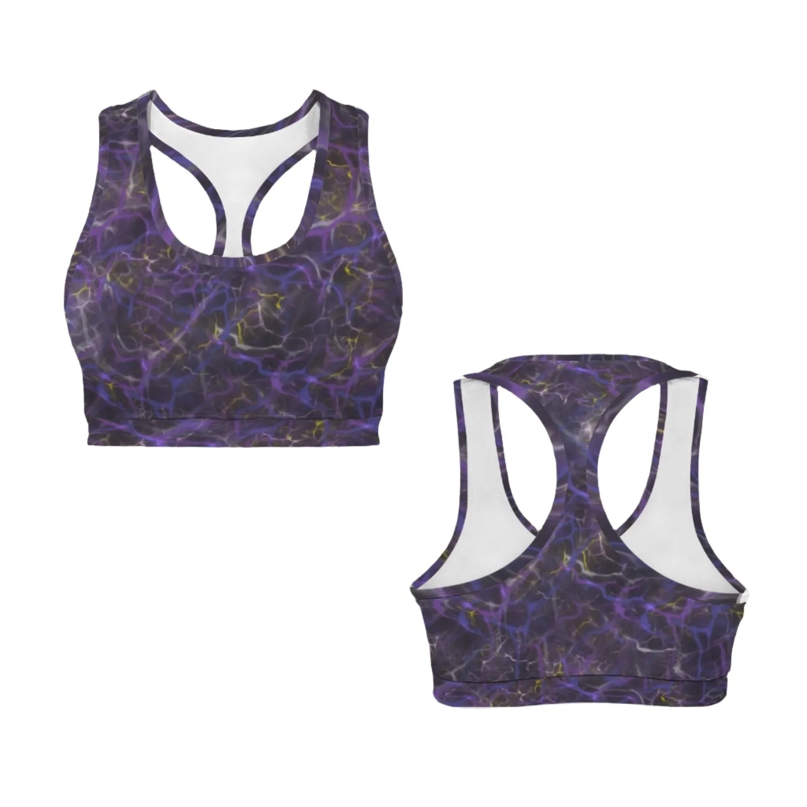 Stormy Purple Sports Top up to 5 XL (FWS)