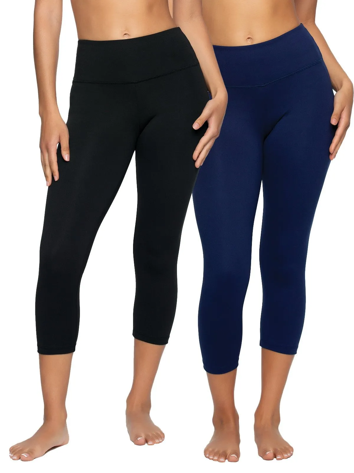 Sueded Athletic Capri Legging 2-Pack