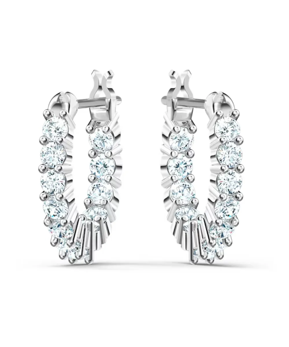 SWAROVSKI VITTORE HOOP EARRINGS