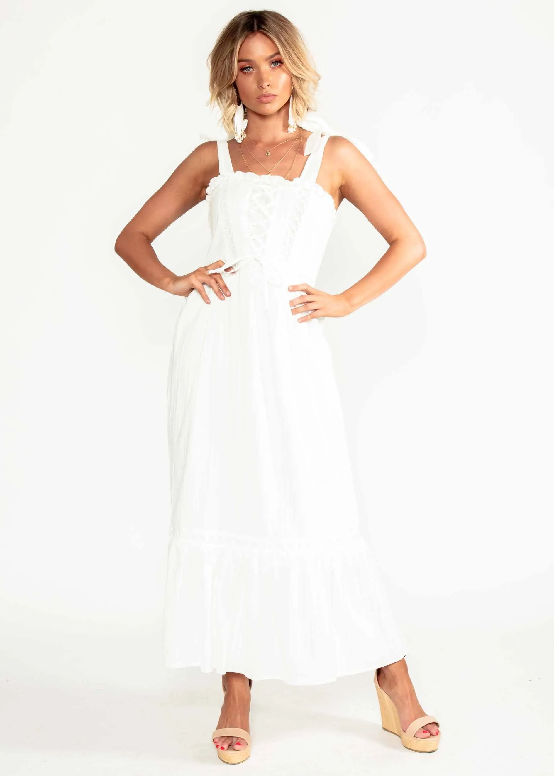 Sweetest Thing Maxi Dress - Ivory