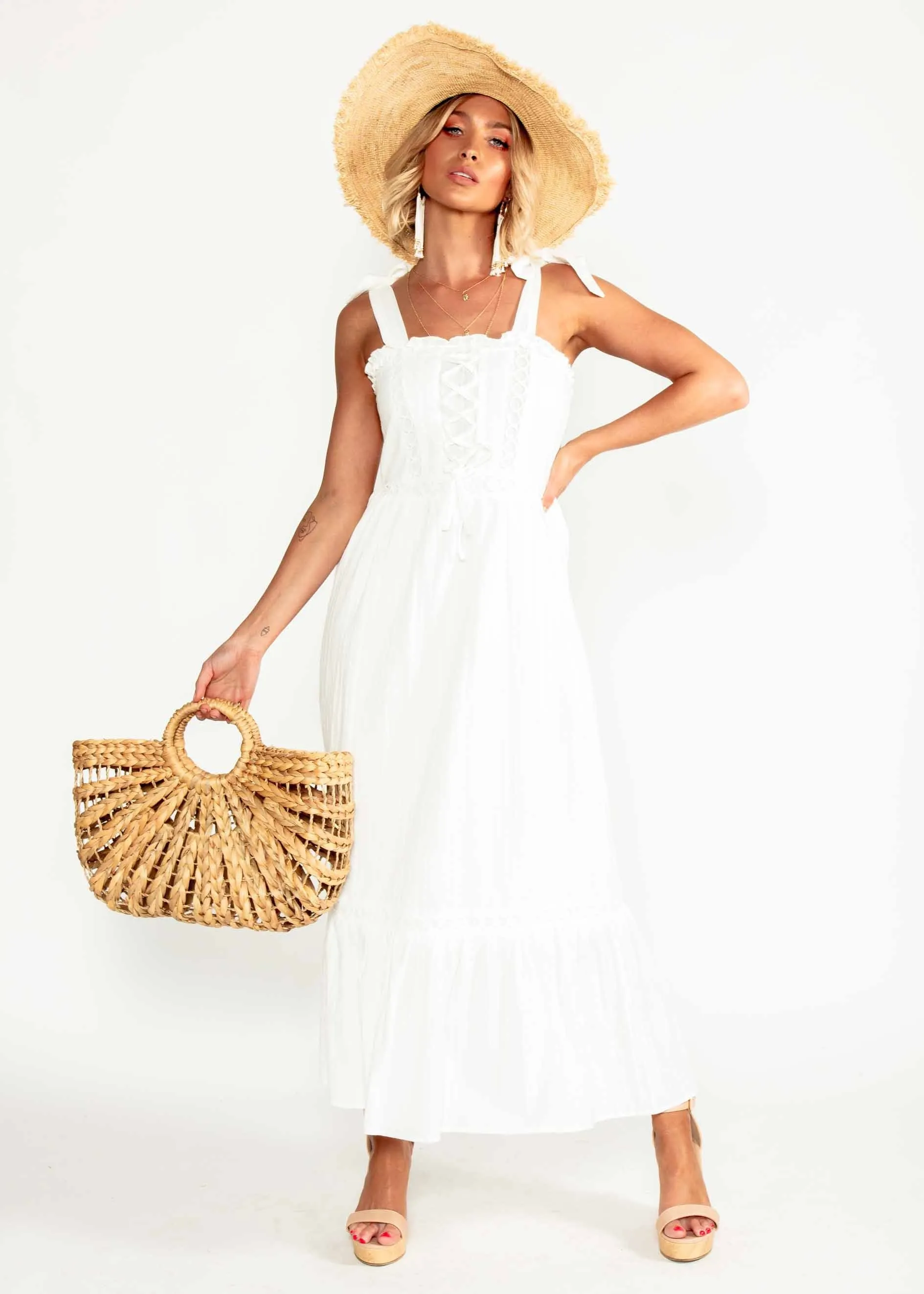 Sweetest Thing Maxi Dress - Ivory