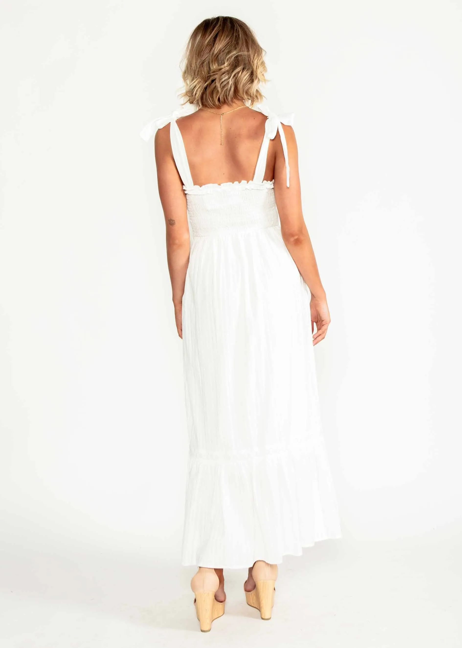 Sweetest Thing Maxi Dress - Ivory