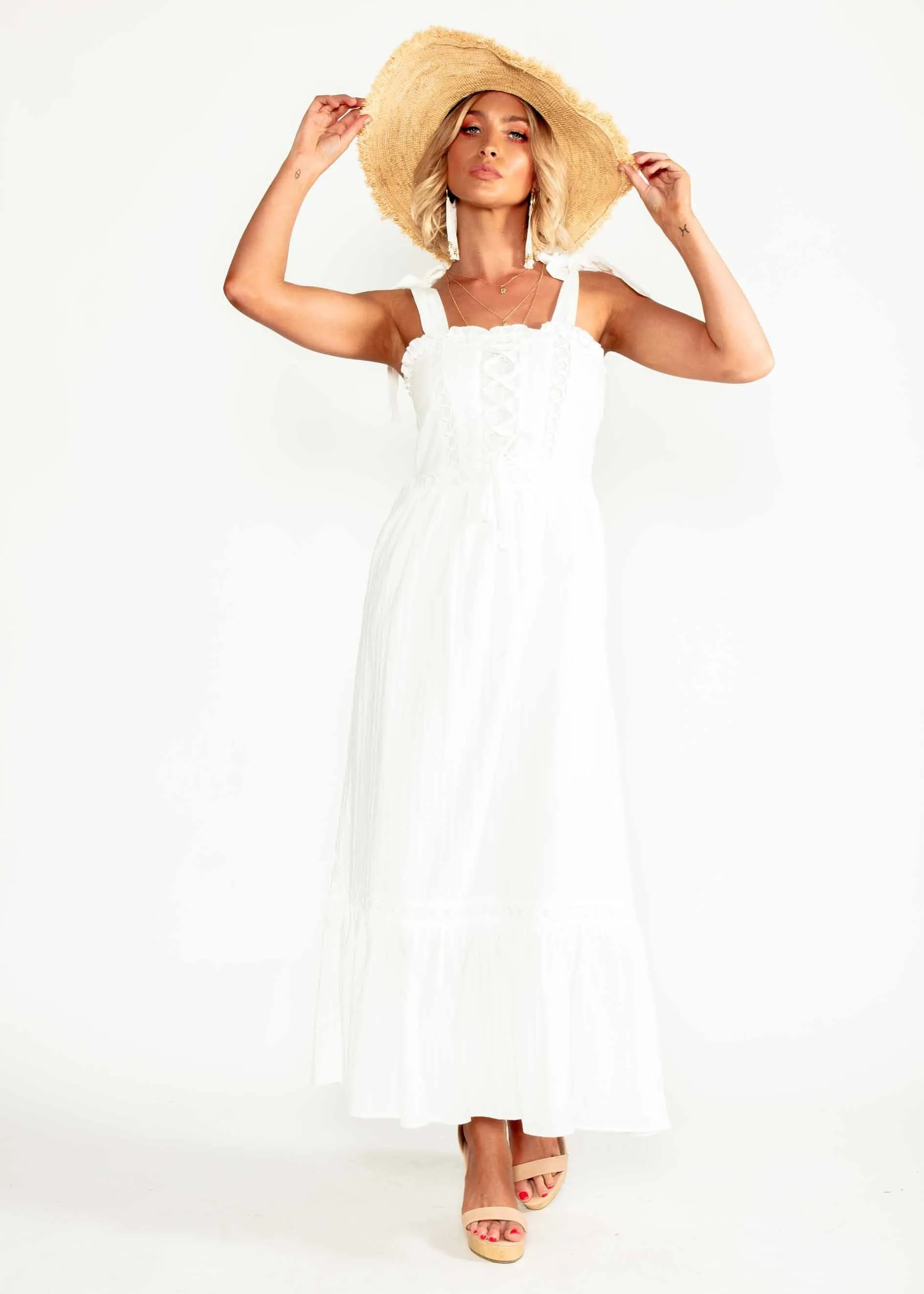 Sweetest Thing Maxi Dress - Ivory