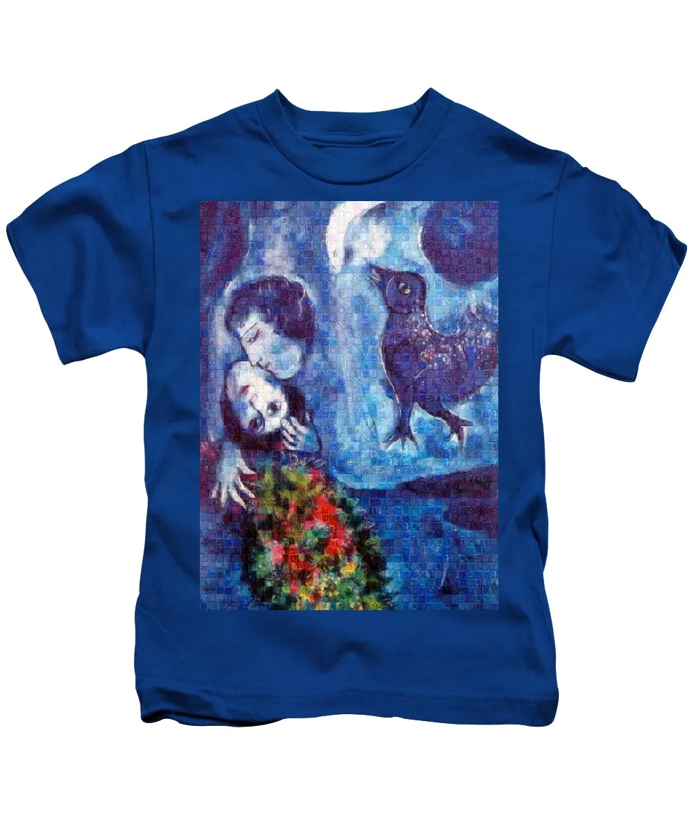 Tribute to Chagall . 4 - Kids T-Shirt