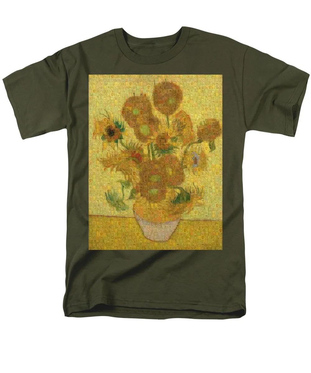 Tribute to Van Gogh - 2 - Men's T-Shirt  (Regular Fit)