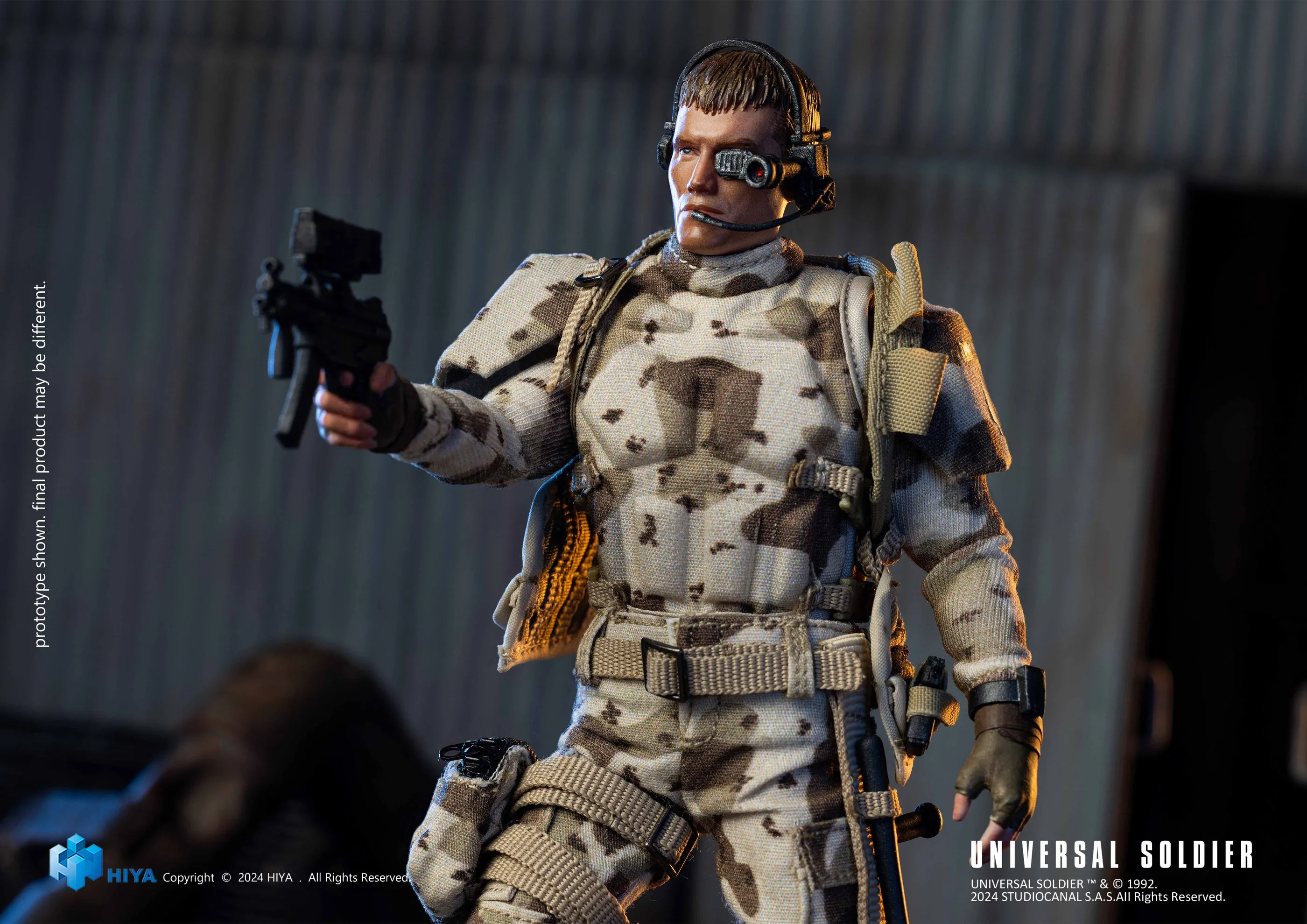 Universal Soldier Exquisite Super Series Previews Exclusive Andrew Scott (1/12)