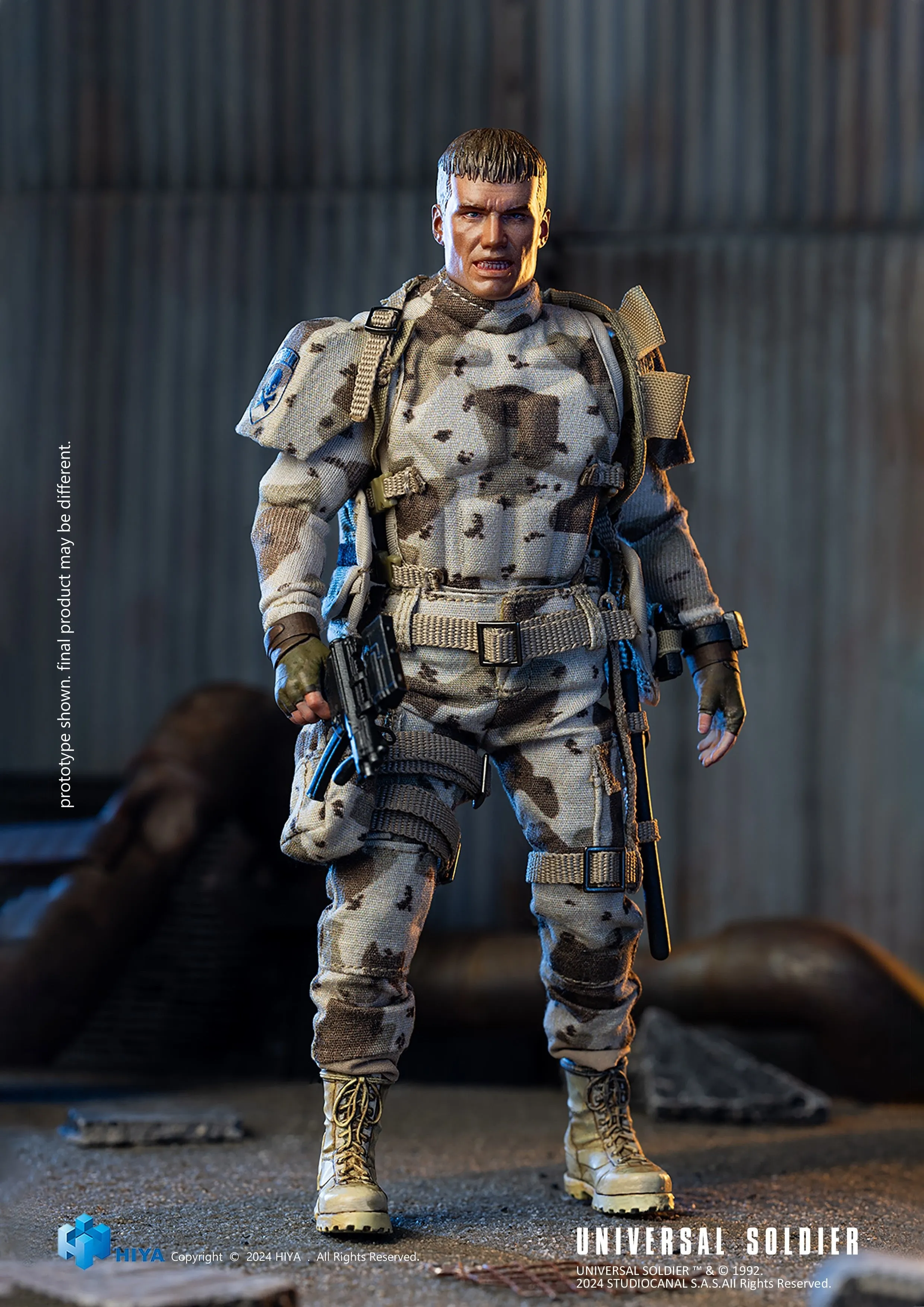 Universal Soldier Exquisite Super Series Previews Exclusive Andrew Scott (1/12)