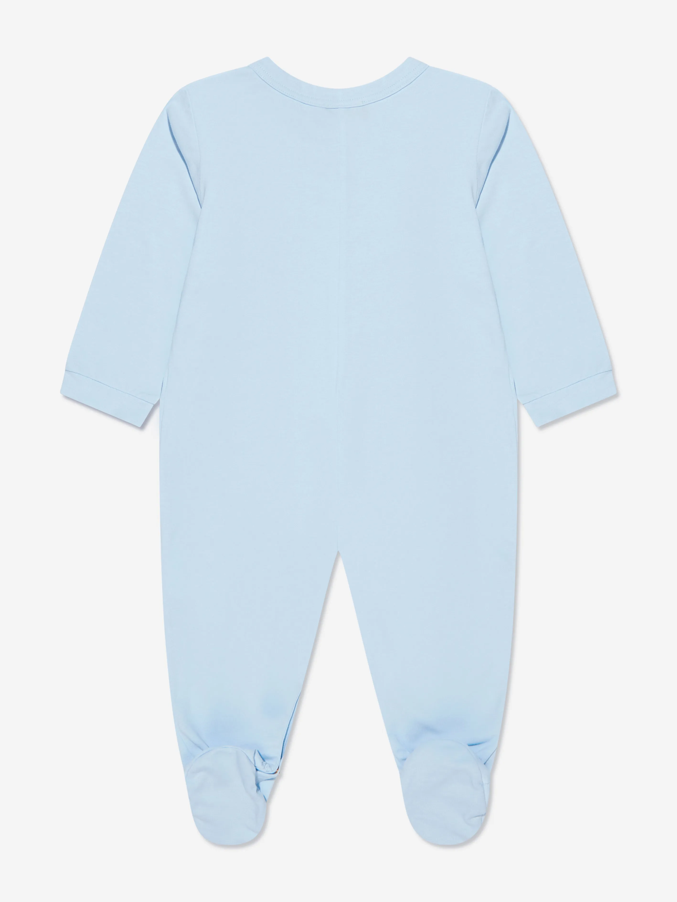 Versace Baby Boys Babygrow Gift Set in Blue