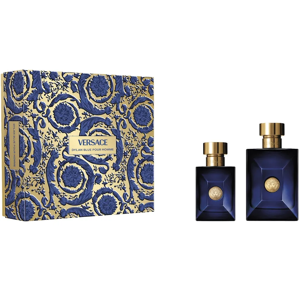 Versace Dylan Blue Eau De Toilette Gift Set 100ml