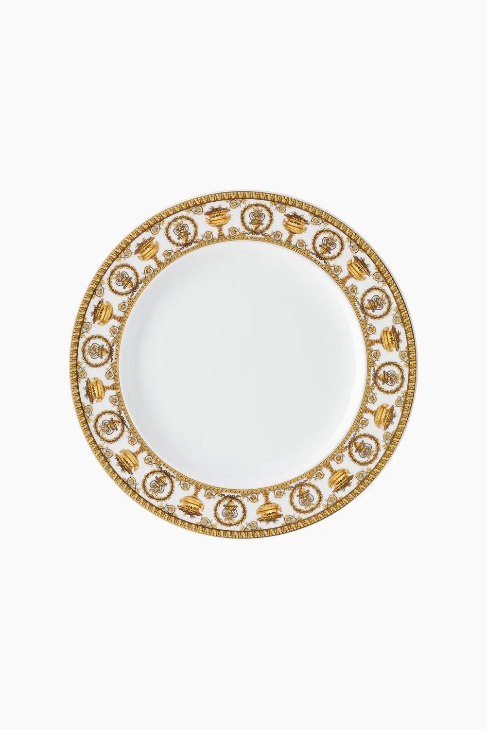 Versace I Love Baroque Bianco Dinner Plate - 10.75"