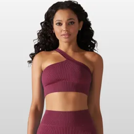 VESSA ONE SHOULDER SPORTS BRA