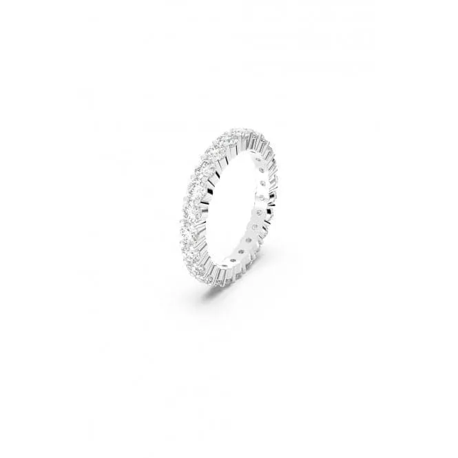 Vittore XL White Rhodium Plated Ring