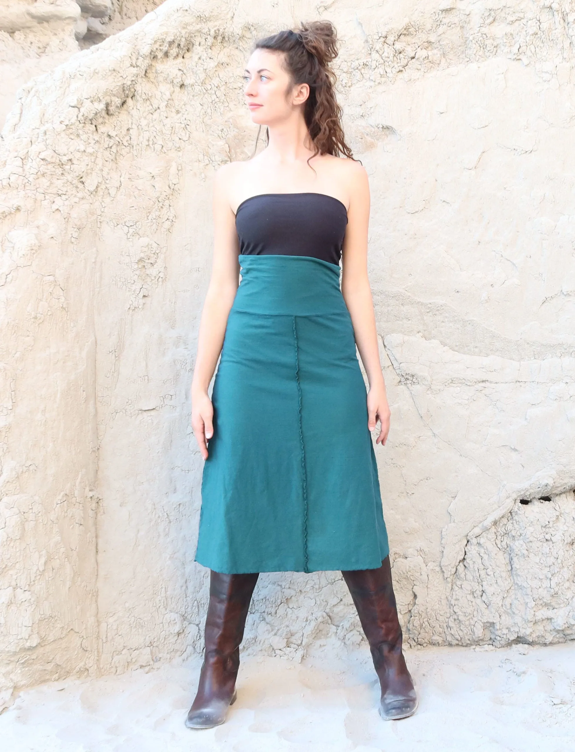 Warrior Simplicity Below Knee Skirt