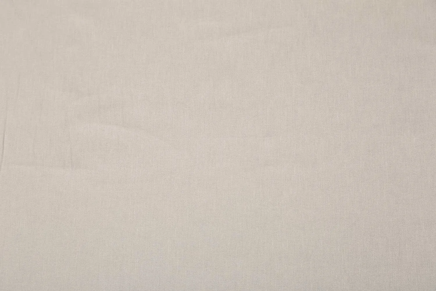 White Plain Cotton Linen Lycra Fabric