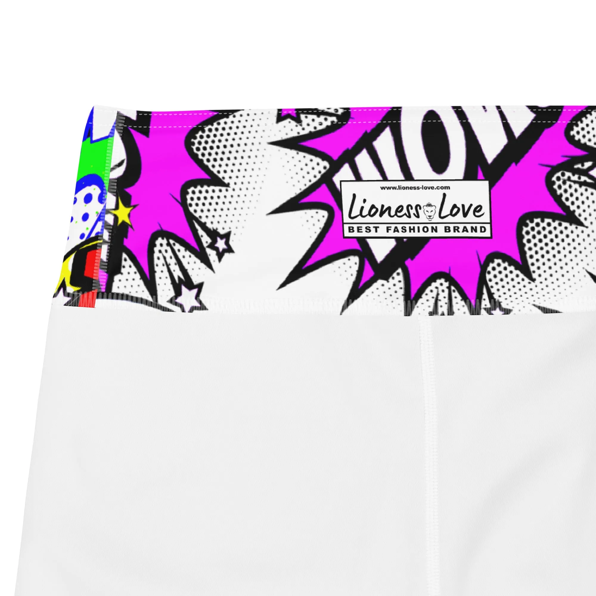 Wow! Cartoon Yoga Leggings, lioness-love