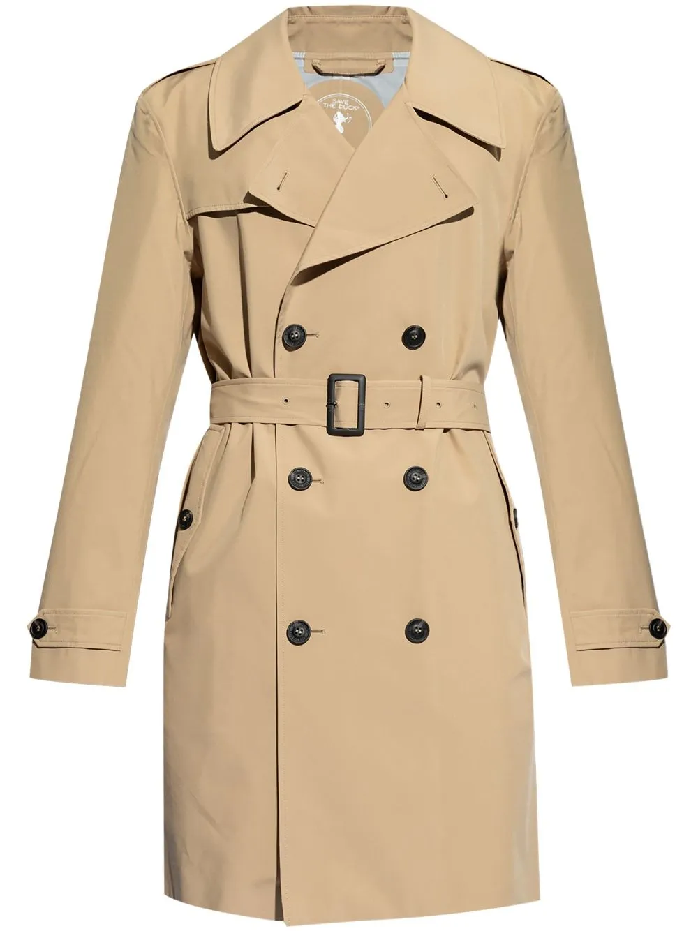 Zarek double-breasted trench coat