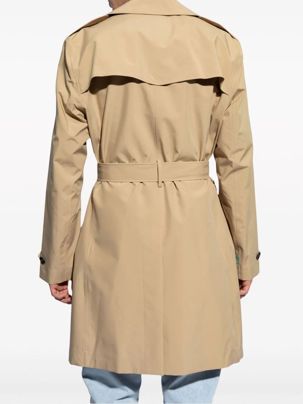 Zarek double-breasted trench coat